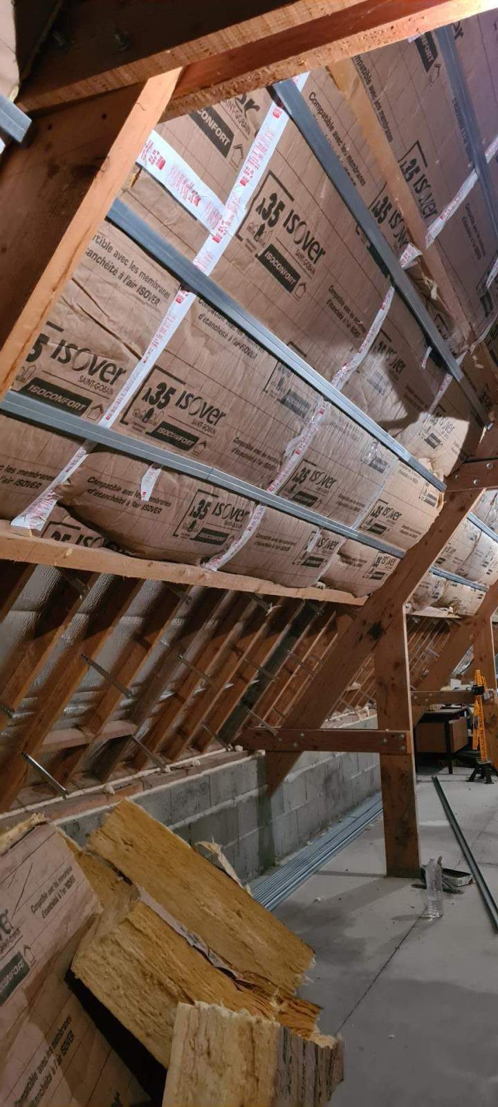 Travaux d'isolation, Le Sap